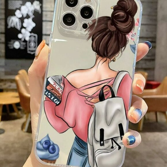 IT Girl Clear Phone Case - Picture 1 of 4